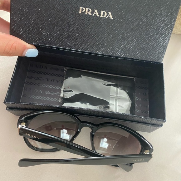 Prada Sunglasses- Black - Picture 3 of 8